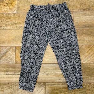 Anthropologie jogger loose pull up pants NWOT